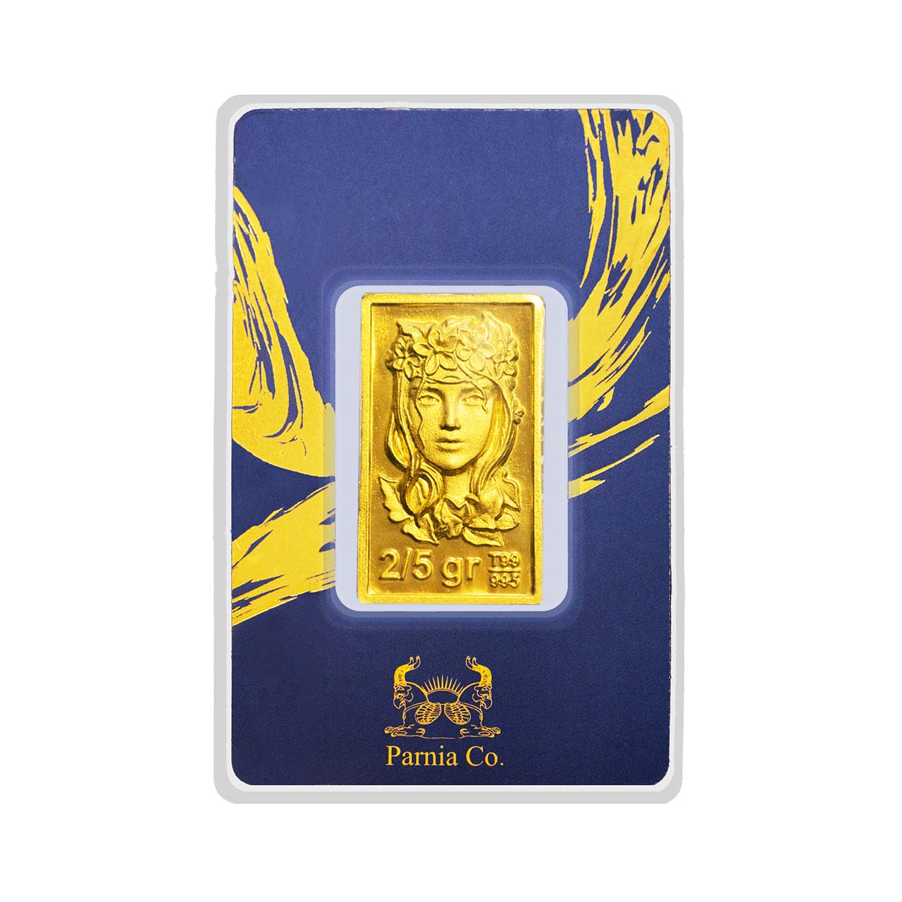 شمش طلا 2.5 گرمی ۲۴ عیار پرنیا